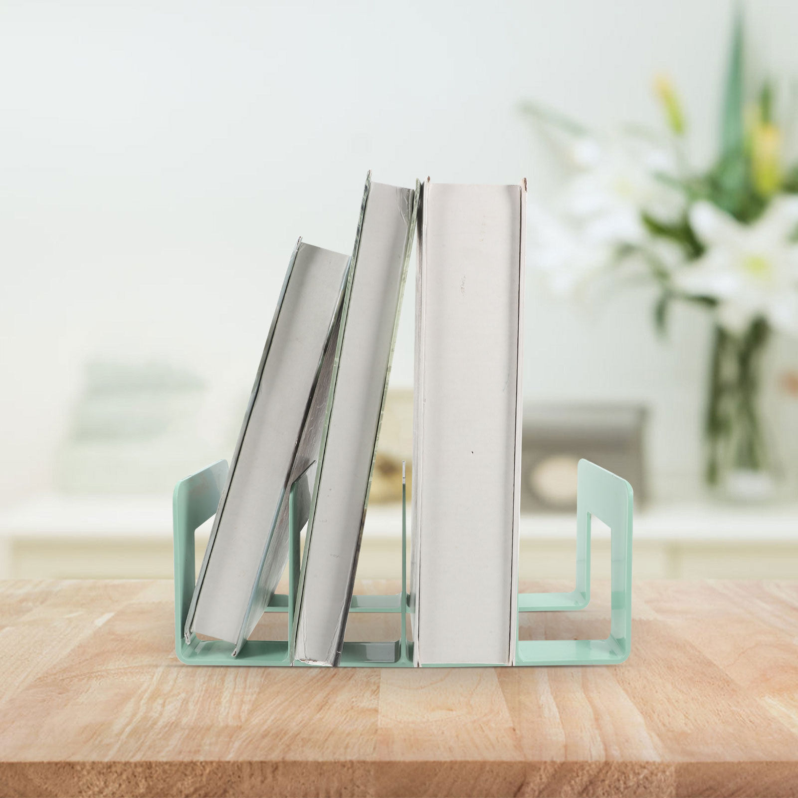 Magazine Holder Rack - Masaüstü Kitap Düzenleyici, Dergi ve Dosya