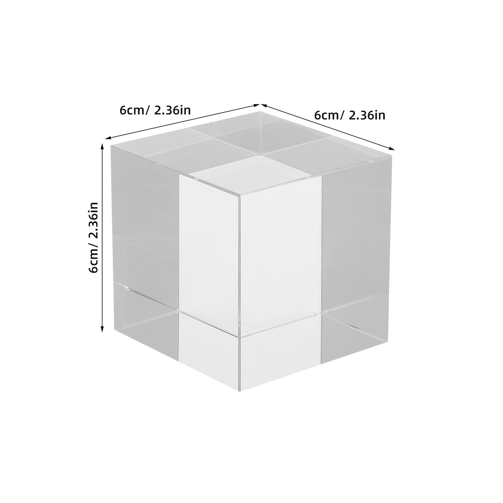 Kare Şeklinde, Şeffaf Kristal  - Paper Weight Crystal incelemesi ve fiyatı