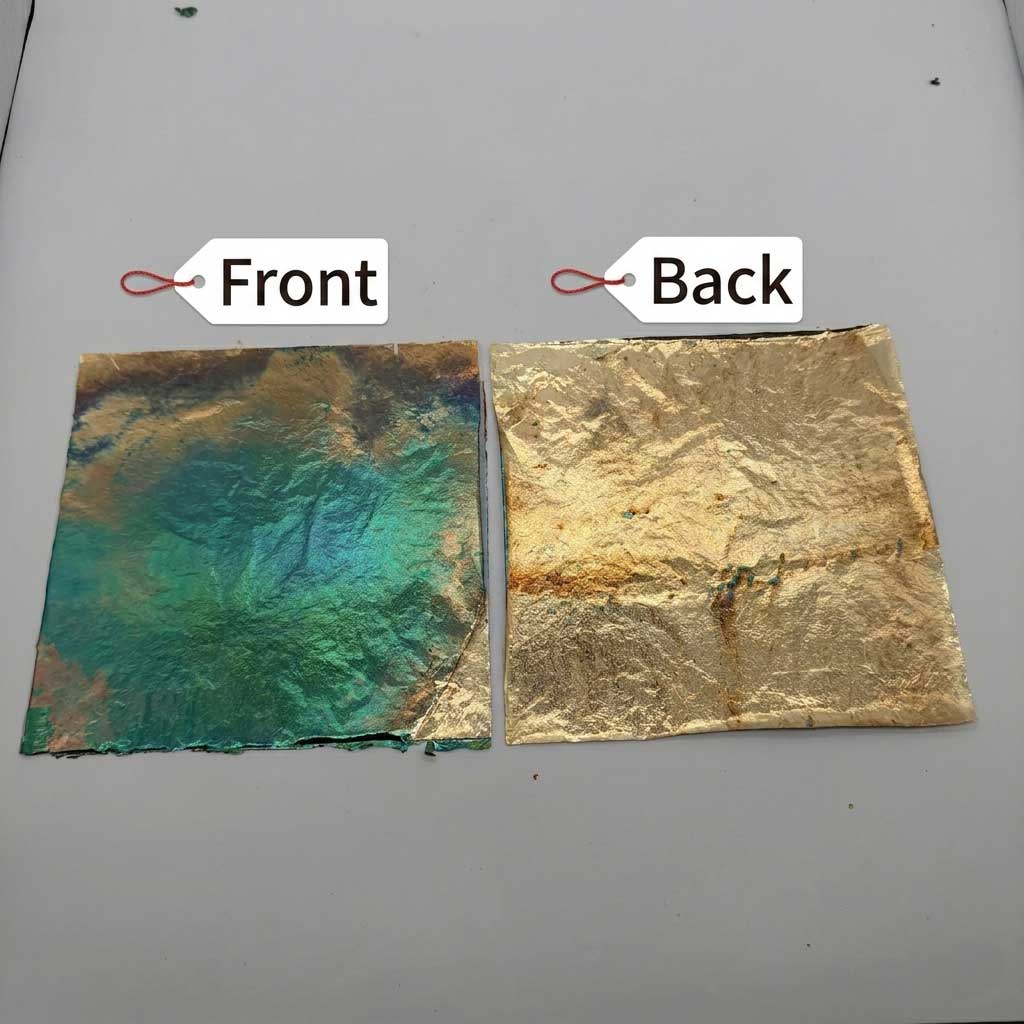Rastgele Renkli Altın Varaklar - Ink Blotter Paper incelemesi ve fiyatı