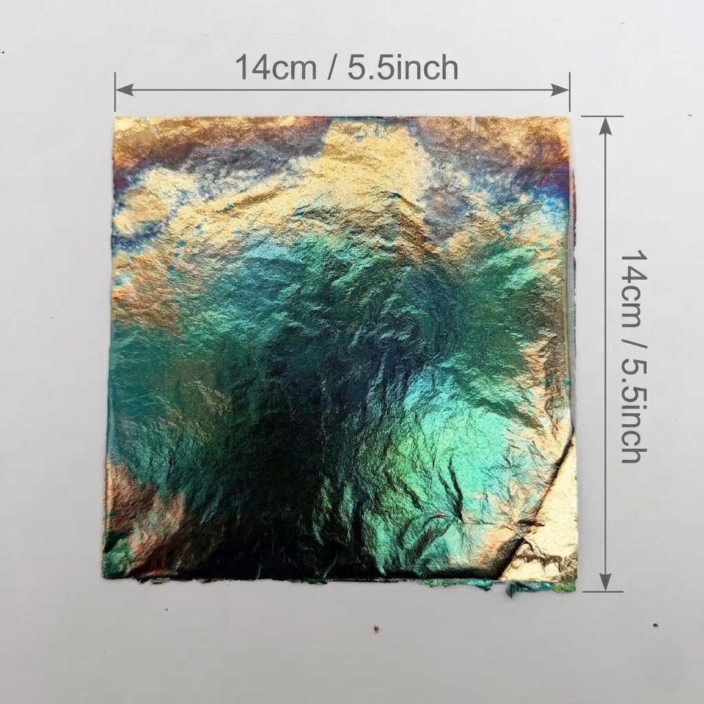 Rastgele Renkli Altın Varaklar - Ink Blotter Paper incelemesi ve fiyatı