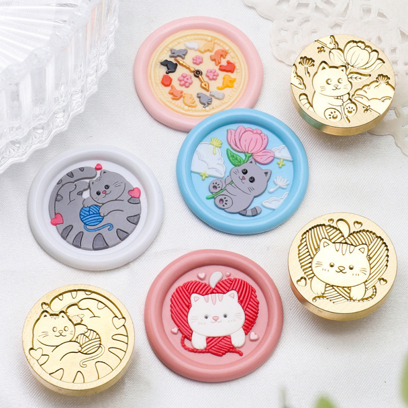 Kedi Serisi 25mm Bölmeli Mum M - Wax Seal Stamp Set incelemesi ve fiyatı