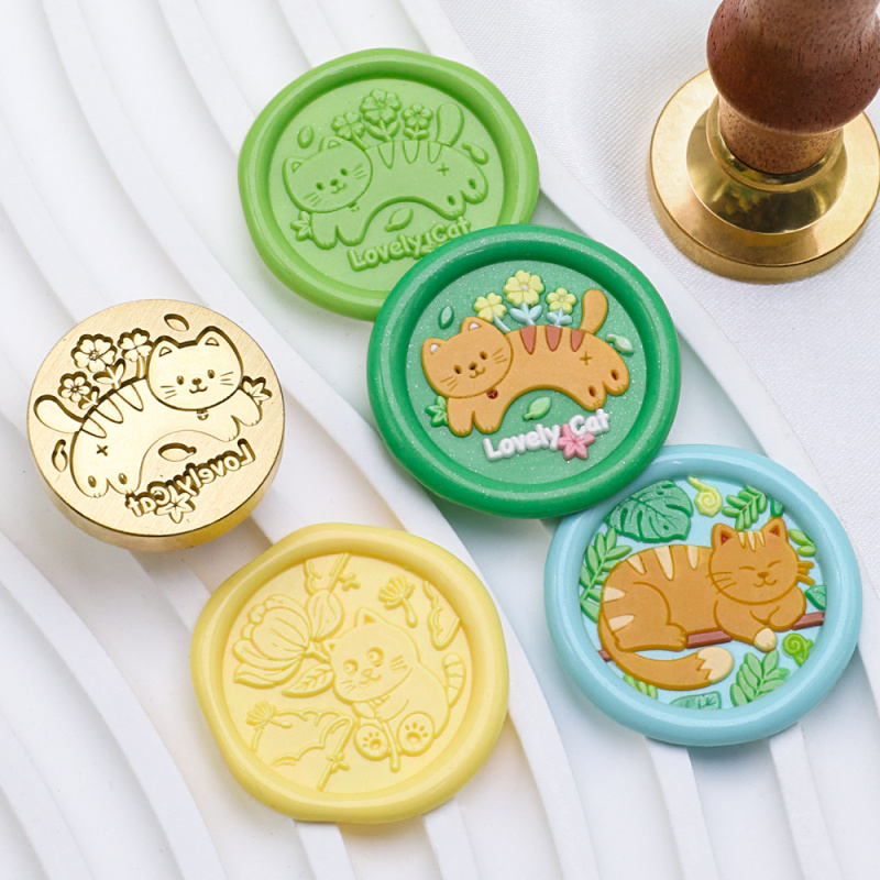 Kedi Serisi 25mm Bölmeli Mum M - Wax Seal Stamp Set incelemesi ve fiyatı